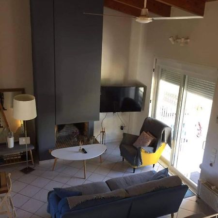 Saronida Beach N Fun Bbq Fireplace מראה חיצוני תמונה